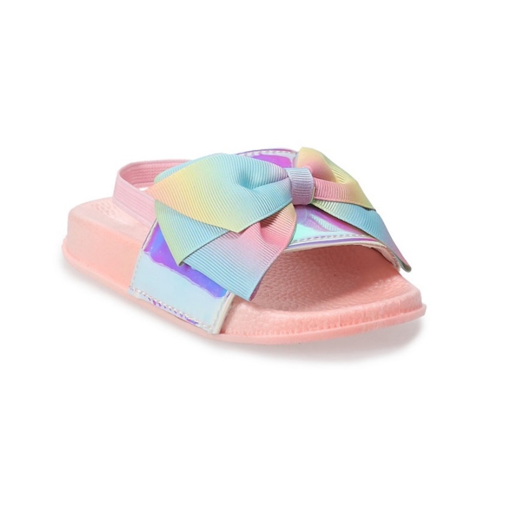 NWT JoJo Siwa Bow Slide Sandals